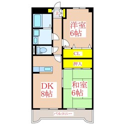 サンシティ赤池の物件間取画像